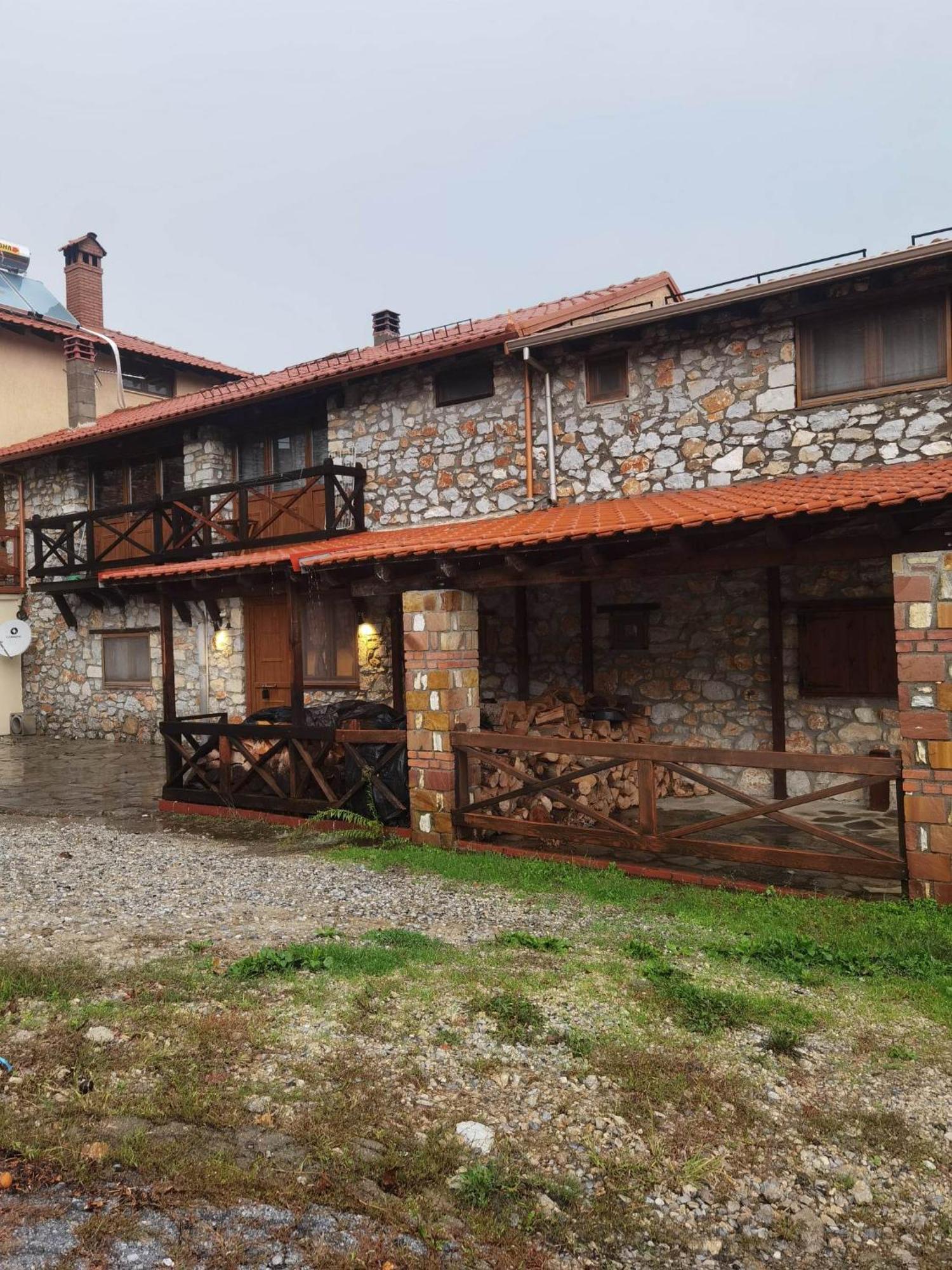 Traditional Stone Cottage In Palio Elatohori Eksteriør billede